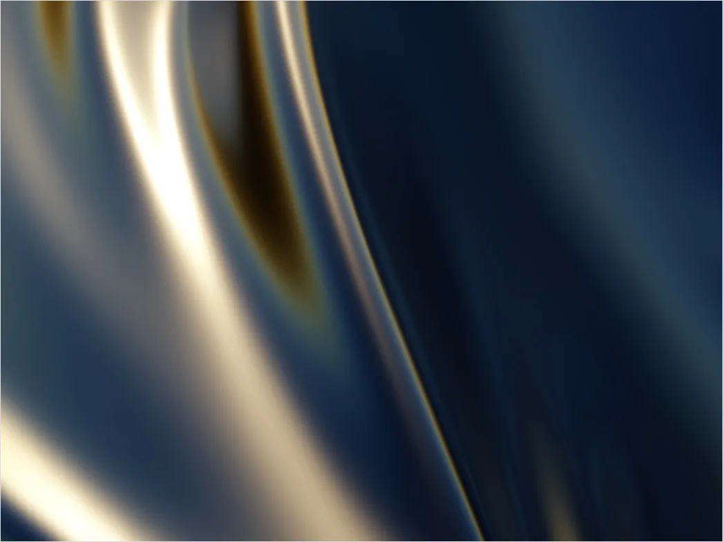 Detail Fraktal Abstrakt Blau Gold Hintergrund Number 13