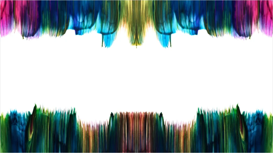 Detail Fraktal Abstrakt Hintergrund Komplex Farben Number 15