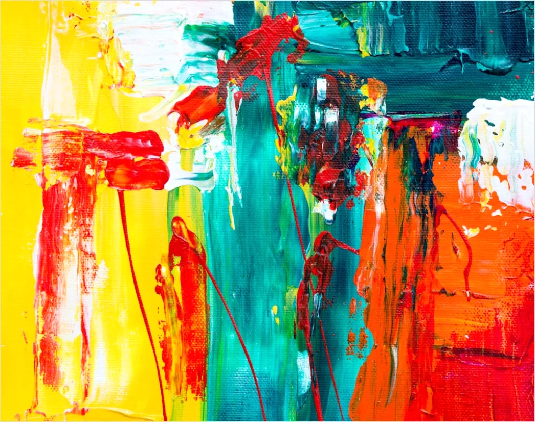 Detail Fraktal Abstrakt Hintergrund Komplex Farben Number 5