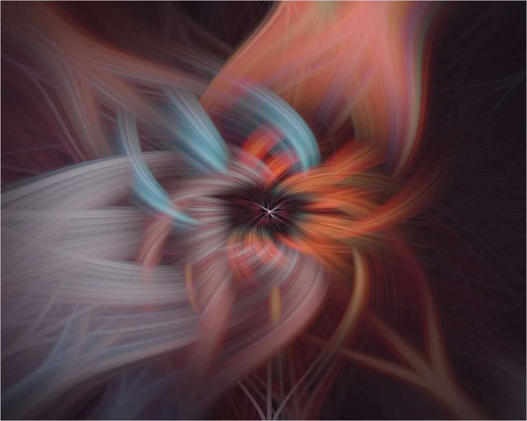 Detail Fraktal Blume Abstrakt Hintergrund Symmetrisch Number 16
