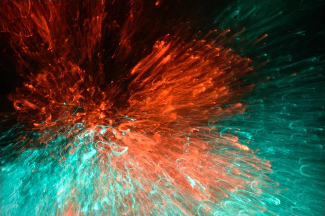 Fraktal Explosion Abstrakt Hintergrund Bunt 6d2c