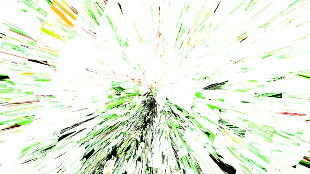 Detail Fraktal Explosion Abstrakt Hintergrund Bunt Number 16