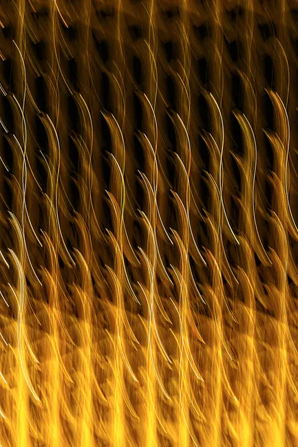 Detail Fraktal Muster Abstrakt Hintergrund Gold Schwarz Number 11