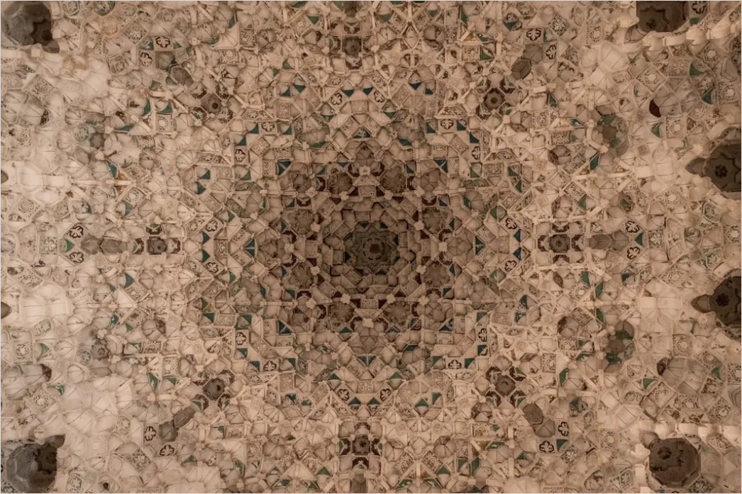 Fraktal Muster Abstrakt Hintergrund Symmetrisch Bbd5