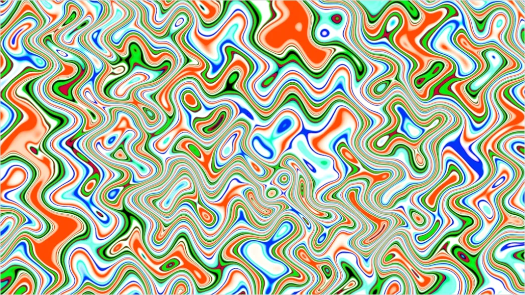 Detail Fraktal Muster Abstrakt Hintergrund Symmetrisch Number 19