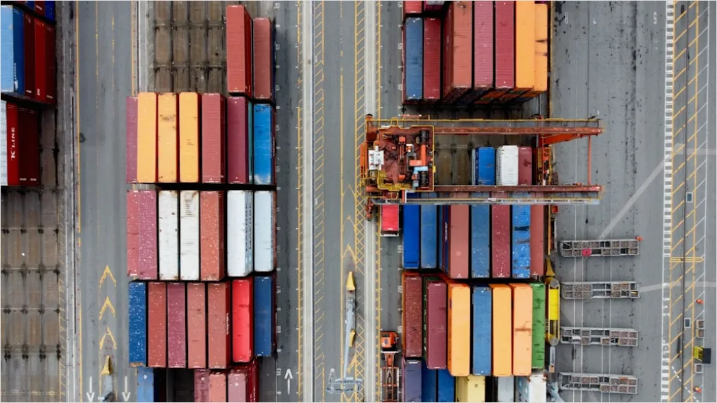 Detail Freight Logistics Hub Aerial Panoramic View Number 12