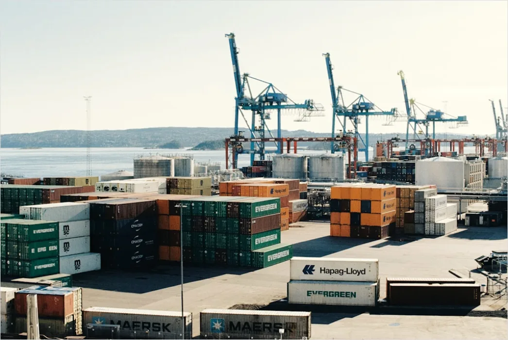 Detail Freight Logistics Hub Aerial Panoramic View Number 17