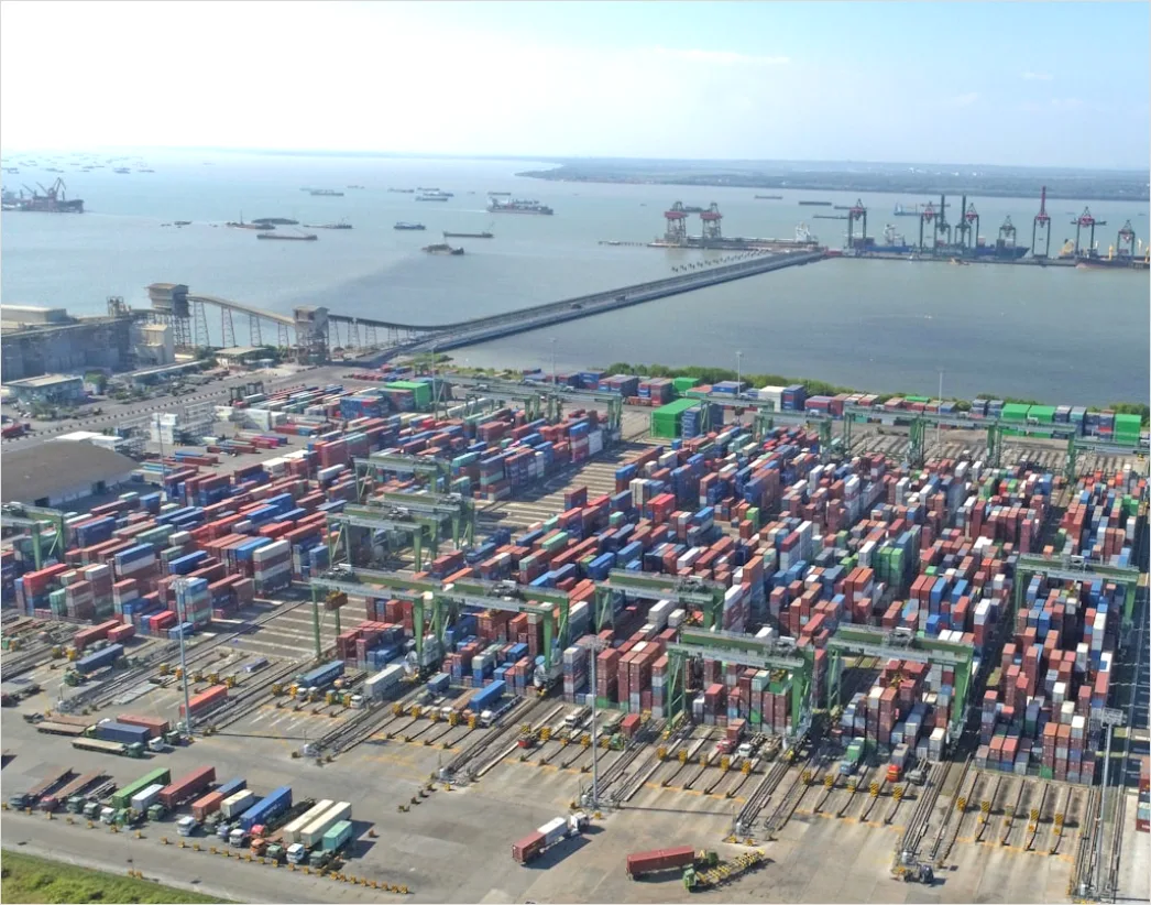 Detail Freight Logistics Hub Aerial Panoramic View Number 8