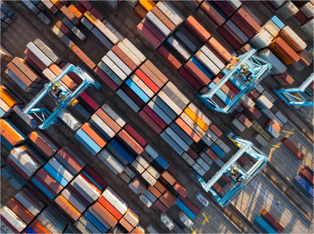 Detail Freight Logistics Hub Aerial Panoramic View Number 9