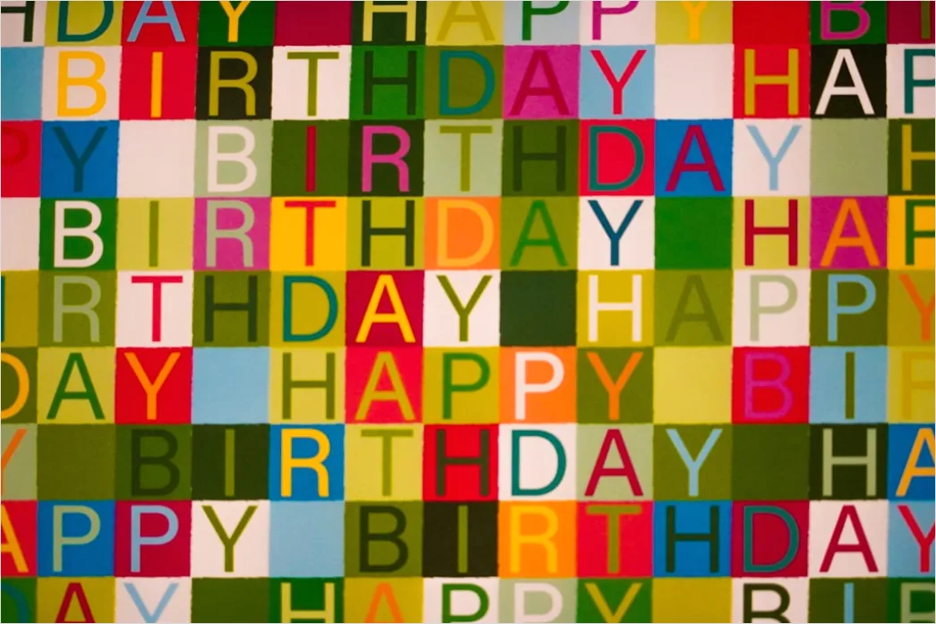 Detail Geburtstag Geschenke Stapel Bunt Schleife Number 12