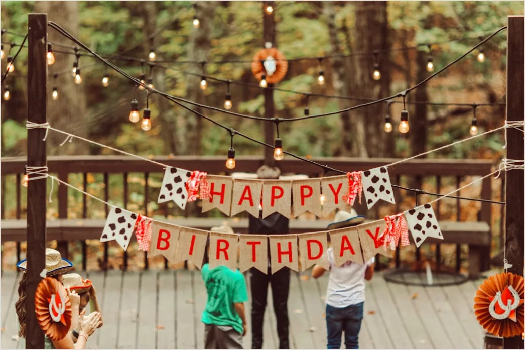 Geburtstag Outdoor Garten Party Sommer 1c5b
