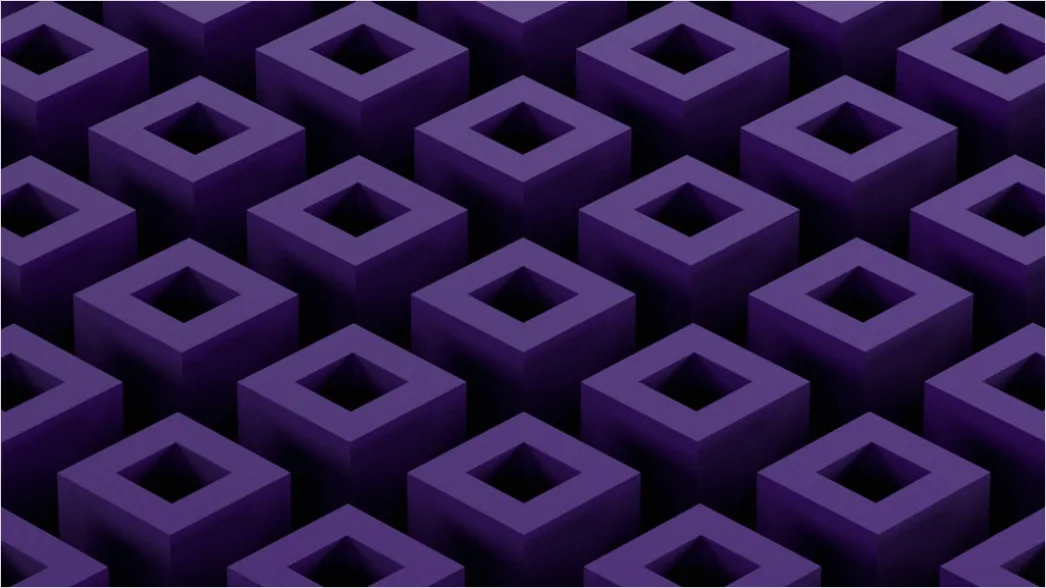 Detail Geometrische Abstraktion Isometrisch Würfel Muster Number 2
