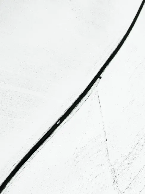 Geometrische Abstraktion Minimal Linie Kunst Weiss 8391