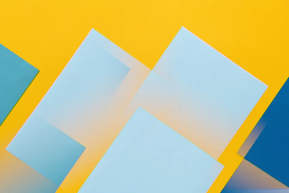 Detail Geometrische Formen überlappend Transparent Hintergrund Number 11