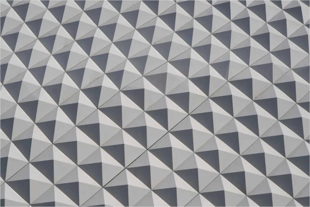 Detail Geometrisches Gitter Muster Abstrakt Perspektive Number 19