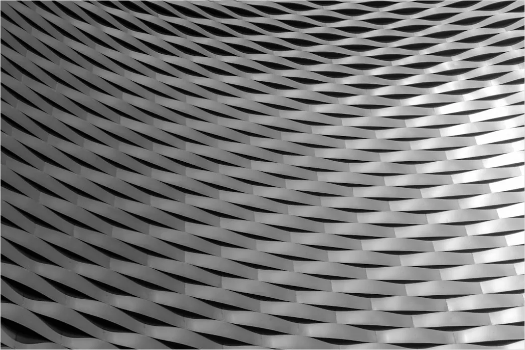 Detail Geometrisches Gitter Muster Abstrakt Perspektive Number 5