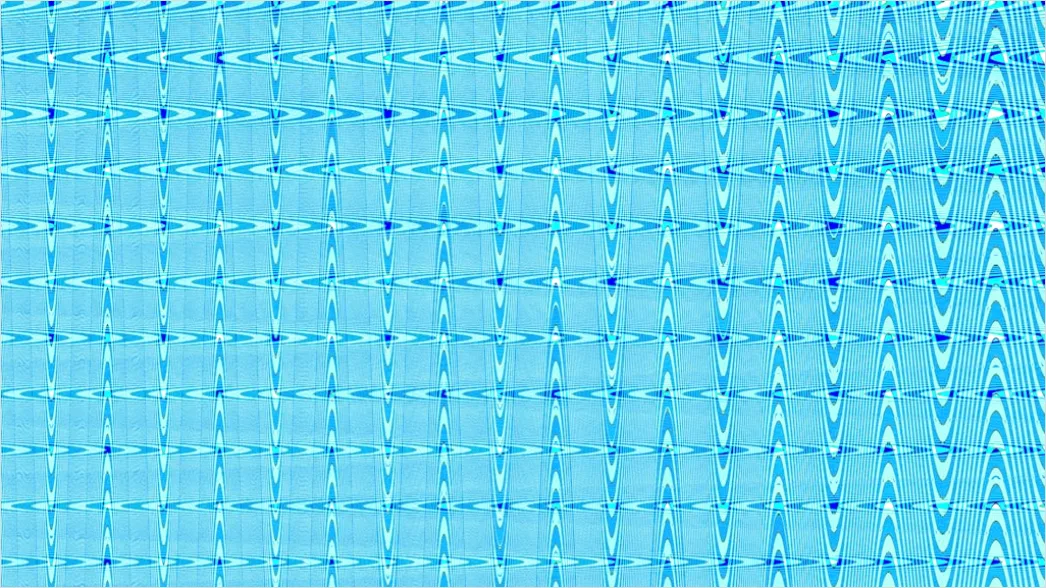 Detail Geometrisches Netzwerk Muster Abstrakt Blau Digital Number 13