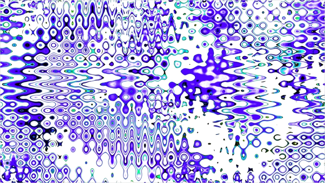 Detail Geometrisches Netzwerk Muster Abstrakt Blau Digital Number 20