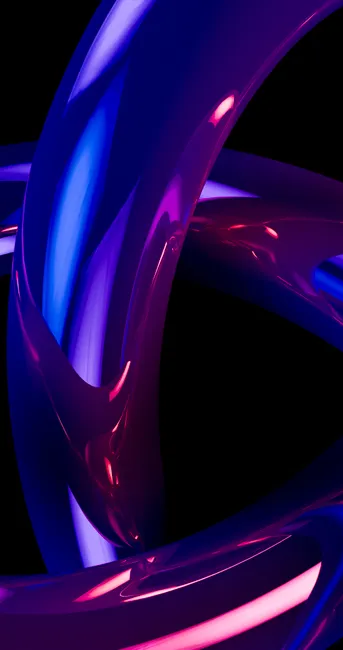 Detail Glühende Neon Kreise Abstrakt Dunkel Hintergrund Number 20