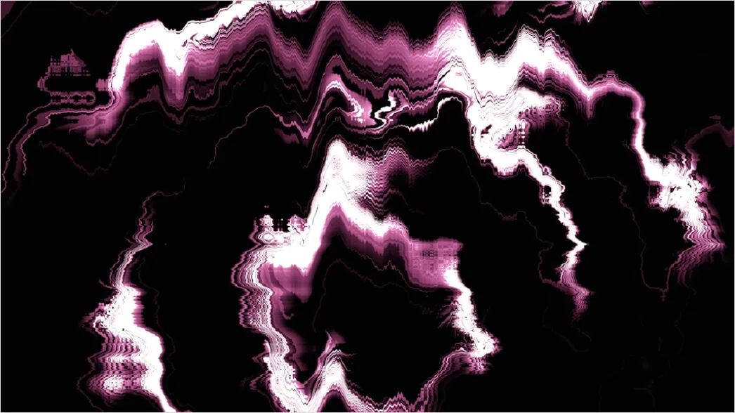 Detail Glühendes Plasma Abstrakt Hintergrund Dunkel Lila Number 7