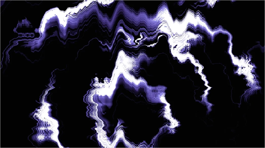 Detail Glühendes Plasma Abstrakt Hintergrund Dunkel Lila Number 10