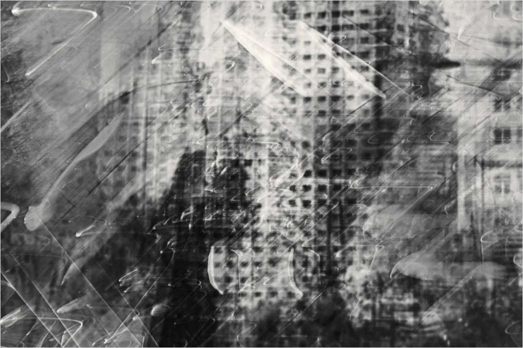 Detail Grunge Abstrakt Pinselstriche Schwarz Weiß Textur Number 2