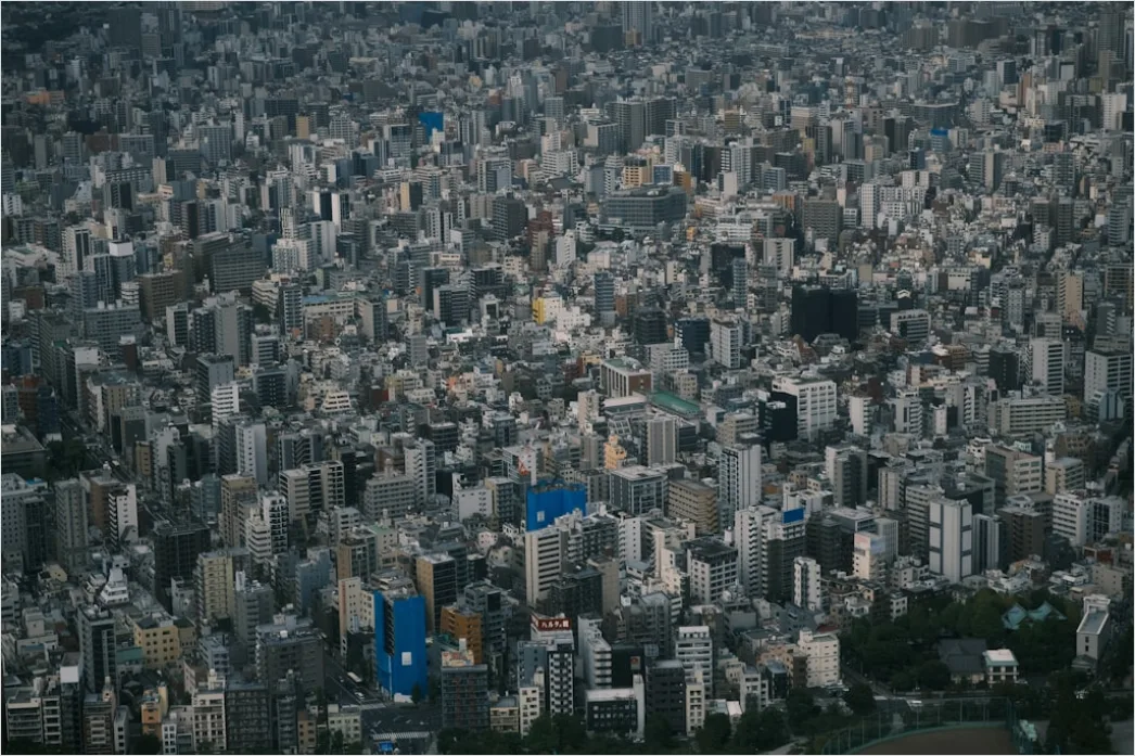 Detail Helicopter Flying Over City Skyline Aerial View Number 14