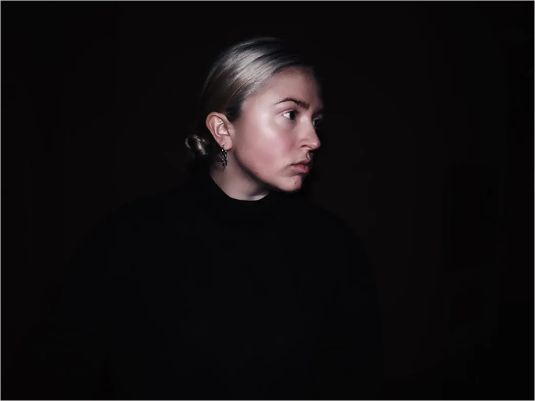 Detail High Key Portrait Woman Bright Clean Minimal Number 13