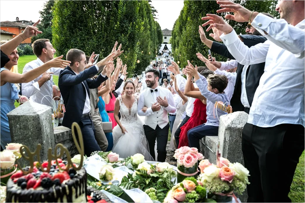 Detail Hochzeit Empfang Tanzfläche Gäste Feiern Number 3