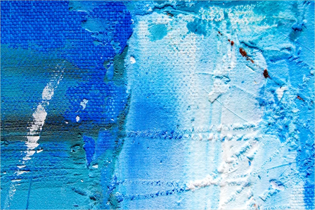 Detail Impasto Abstrakt Textur Leinwand Nahaufnahme Number 10