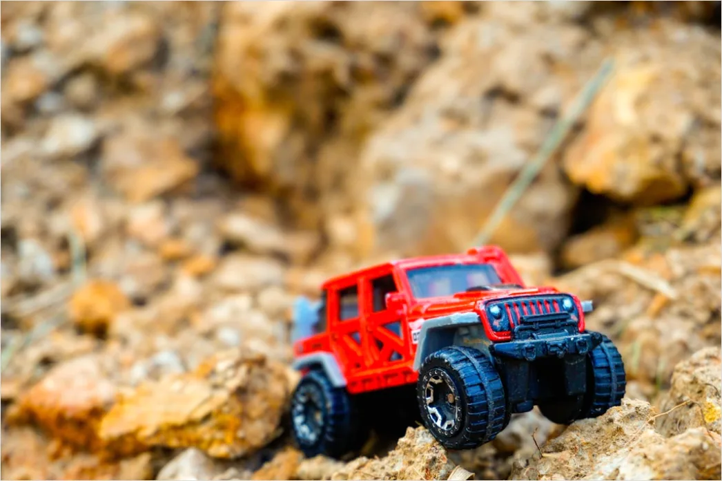 Jeep Wrangler Rock Crawling Off Road Action 5116
