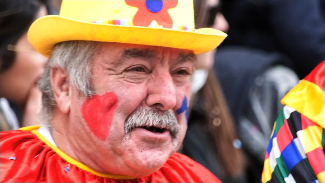Detail Karneval Kostüm Bunt Portrait Feier Number 15