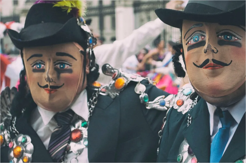 Detail Karneval Kostüm Bunt Portrait Feier Number 20