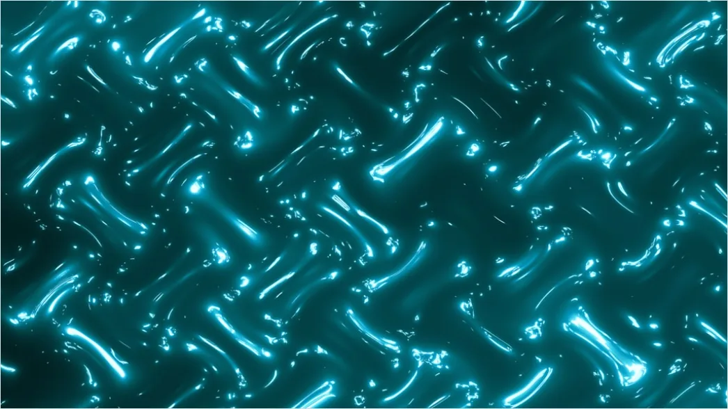 Detail Leuchtendes Neon Gitter Abstrakt Hintergrund Blau Number 15