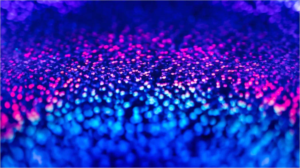Detail Leuchtendes Neon Gitter Abstrakt Hintergrund Blau Number 5