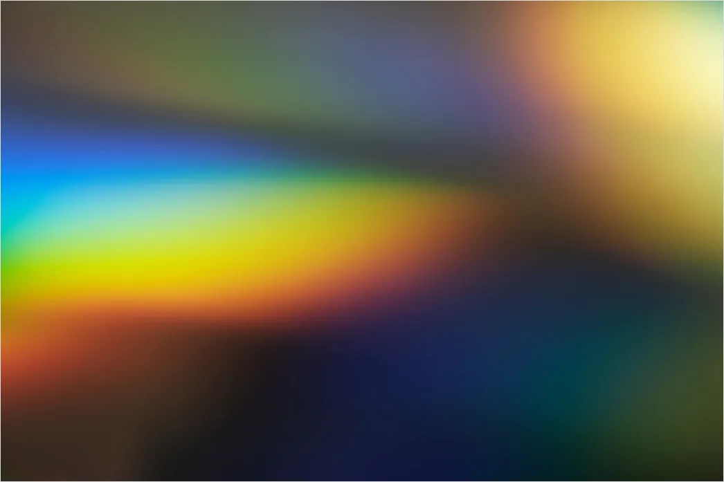Detail Lichtbrechung Abstrakt Regenbogen Spektrum Makro Number 2