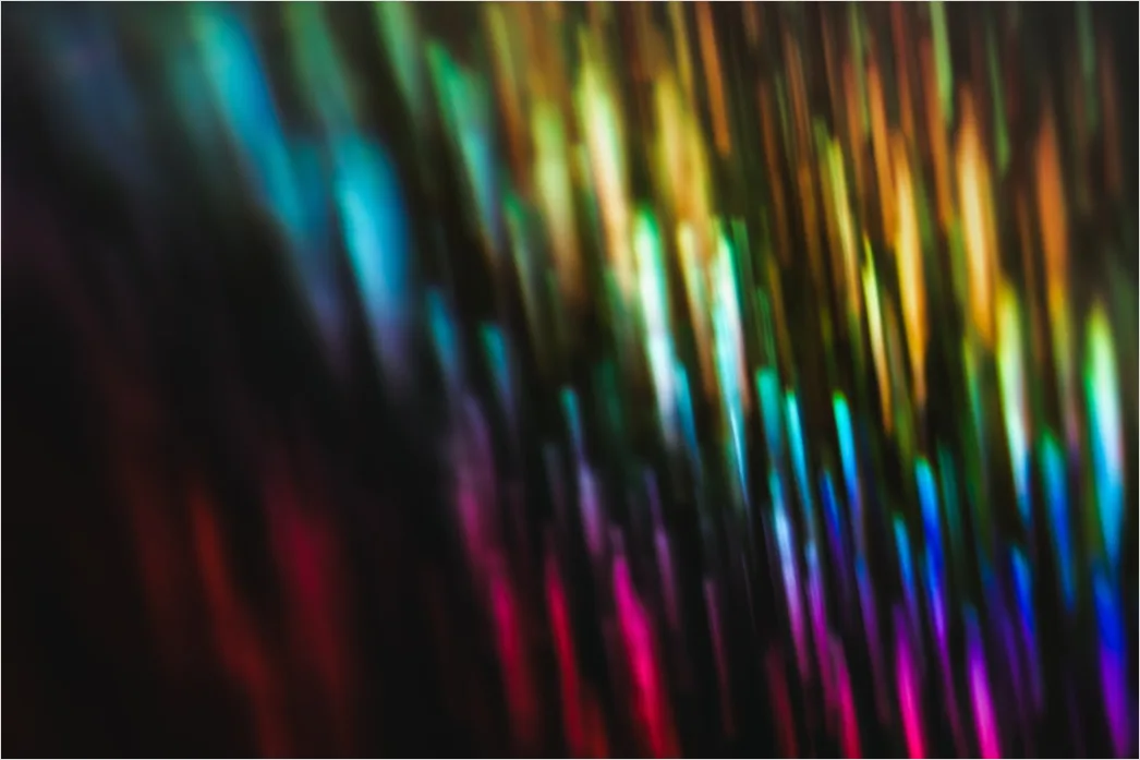 Detail Lichtbrechung Abstrakt Regenbogen Spektrum Makro Number 14