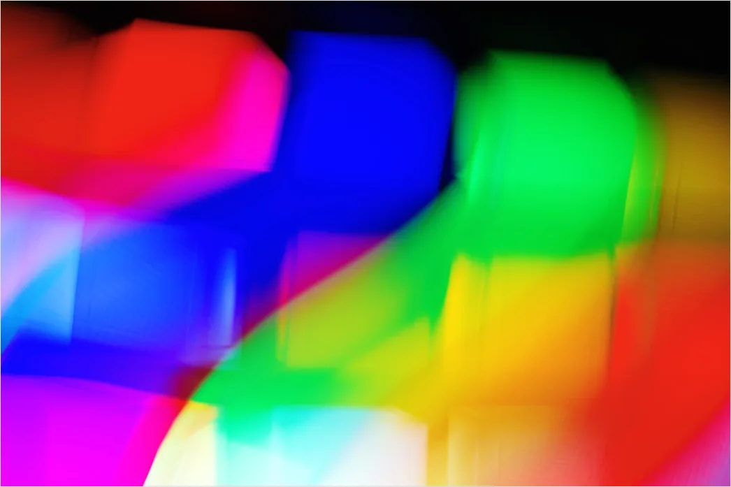 Detail Lichtbrechung Abstrakt Regenbogen Spektrum Makro Number 16