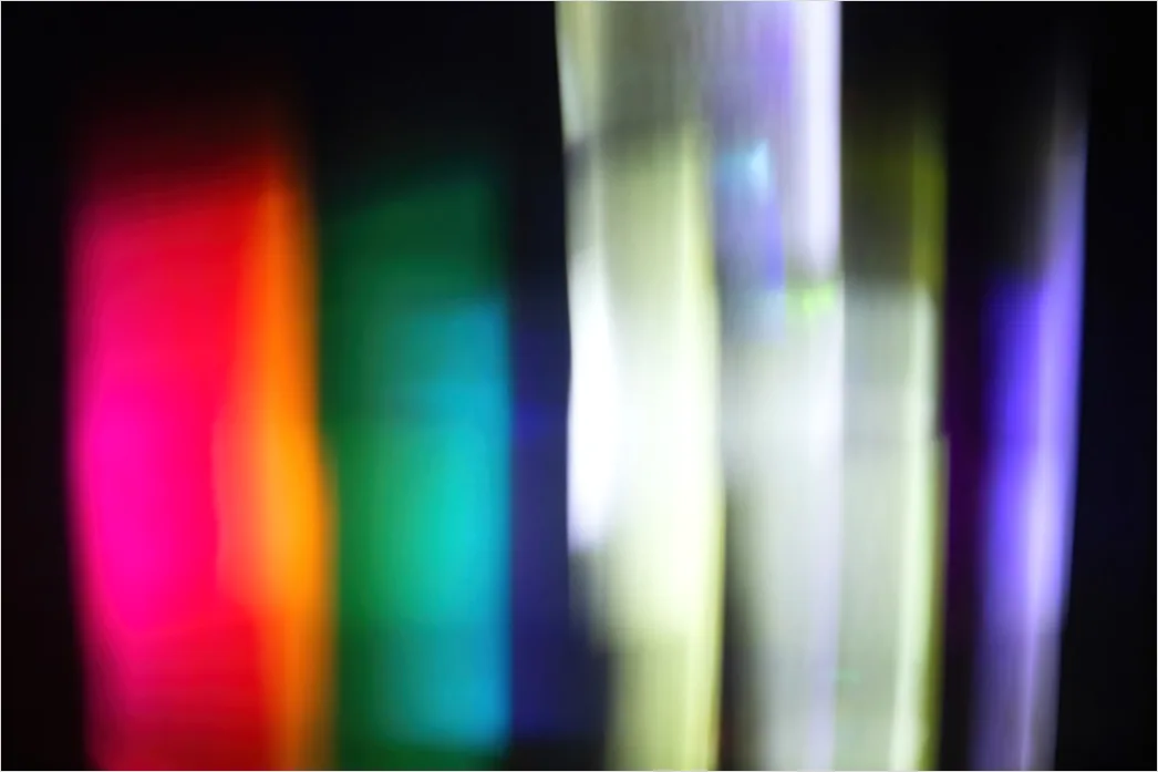 Detail Lichtbrechung Abstrakt Regenbogen Spektrum Makro Number 18