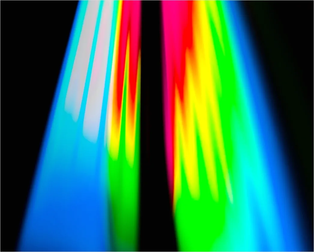 Detail Lichtbrechung Abstrakt Regenbogen Spektrum Makro Number 5