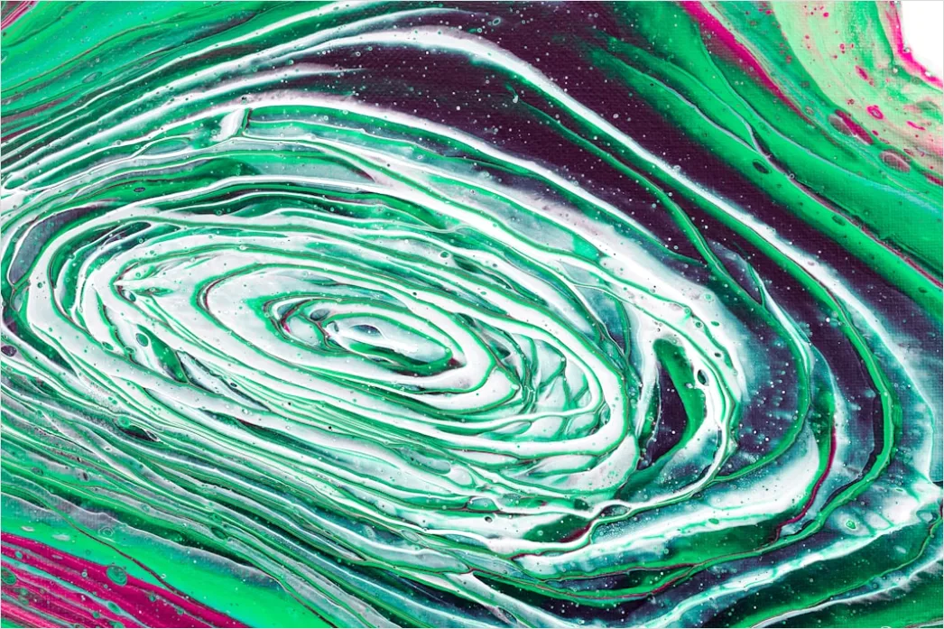 Detail Liquid Art Acryl Gießen Farben Swirl Number 13