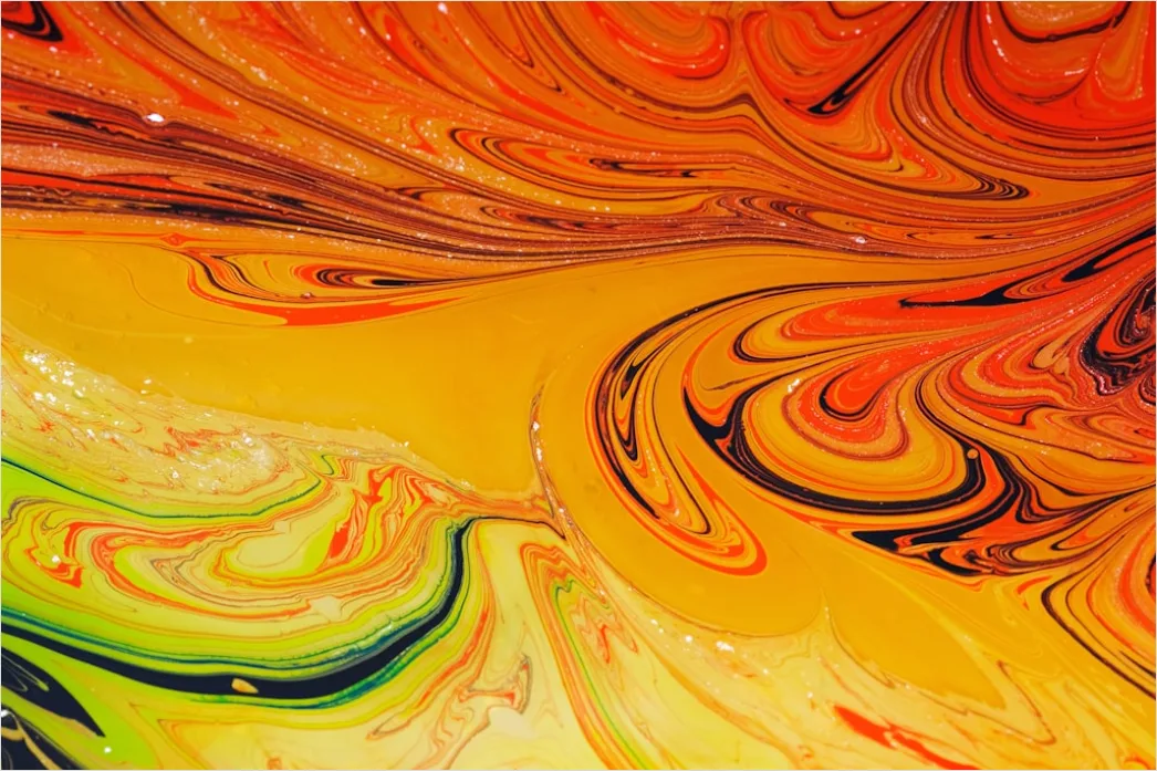 Detail Liquid Art Acryl Gießen Farben Swirl Number 14