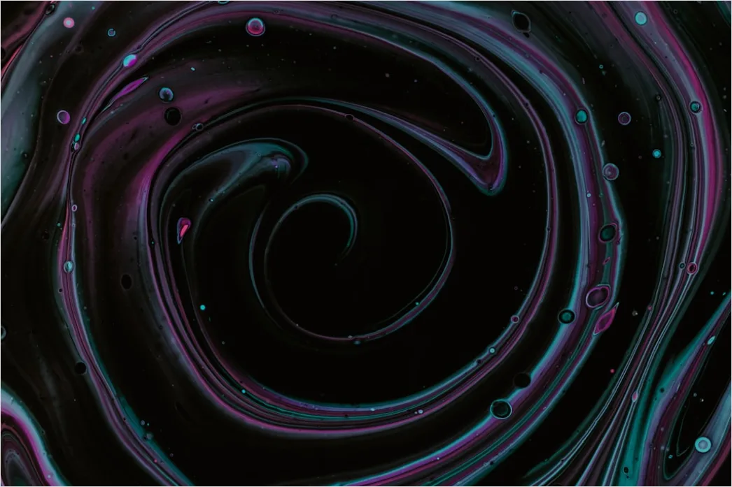 Detail Liquid Art Acryl Gießen Farben Swirl Number 5