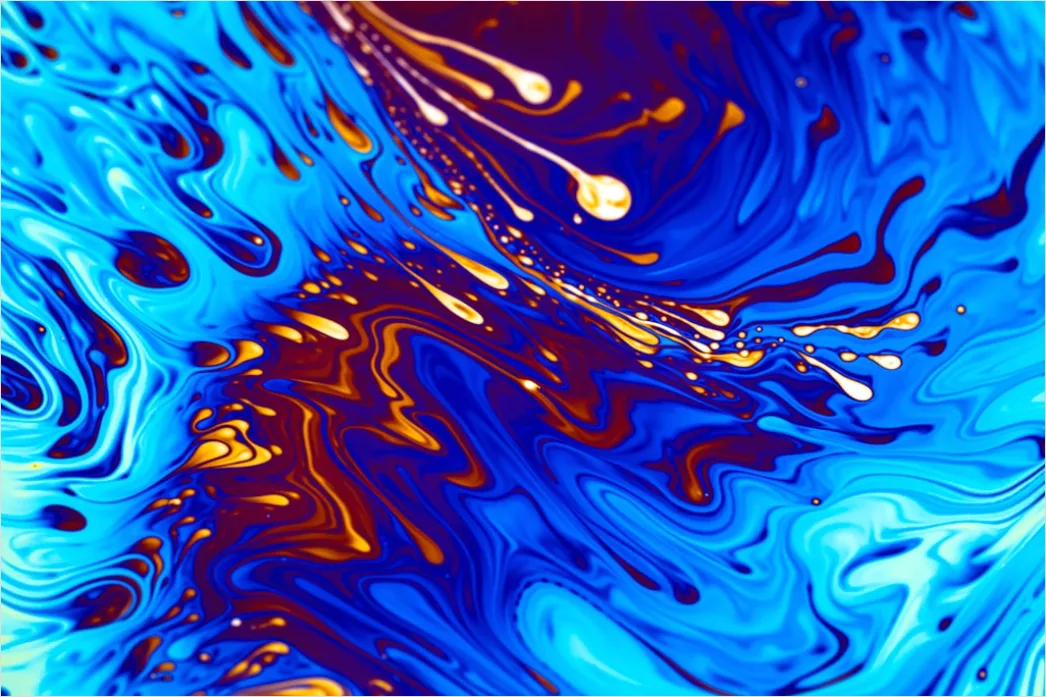 Detail Liquid Art Acryl Gießen Farben Swirl Number 8
