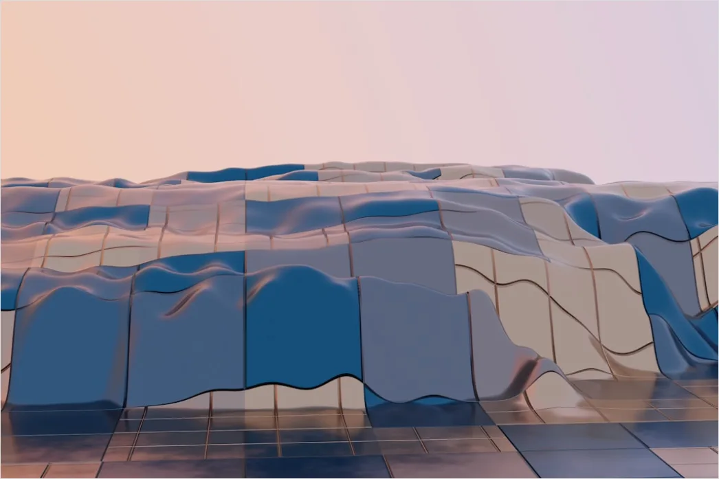 Detail Low Poly Abstrakt Geometrisch Berg Landschaft Number 20