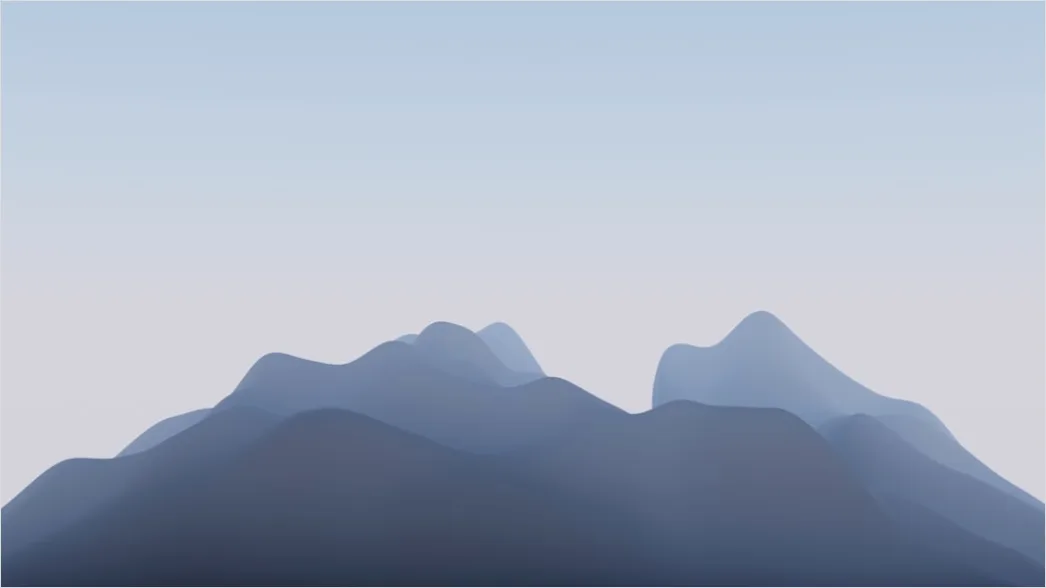 Detail Low Poly Abstrakt Geometrisch Berg Landschaft Number 5