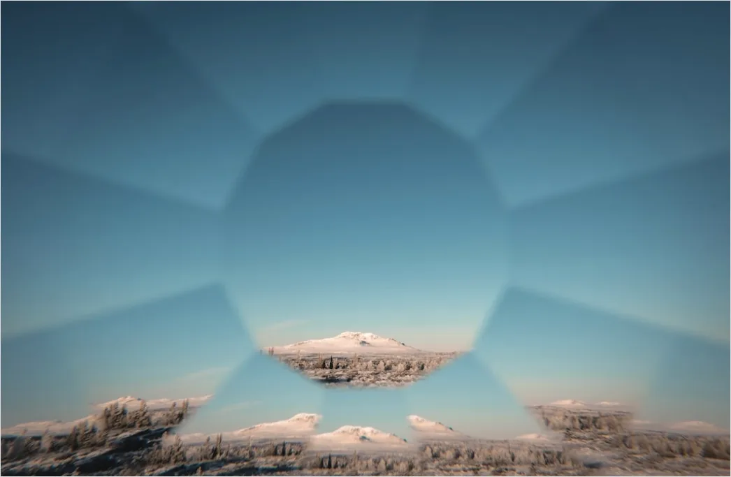 Detail Low Poly Abstrakt Geometrisch Berg Landschaft Number 7
