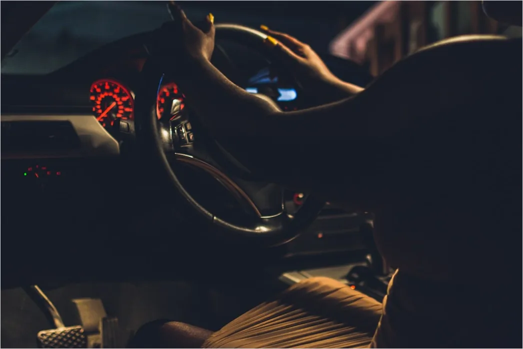 Detail Luxury Car Interior Ambient Lighting Night Number 17