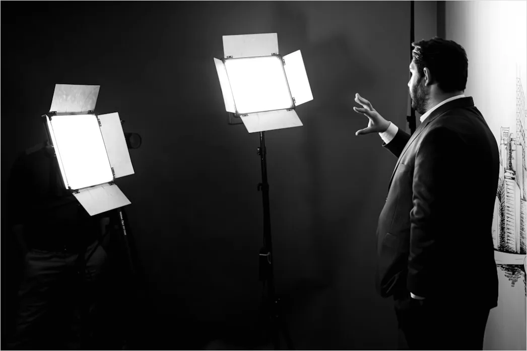 Detail Man Portrait Creative Professional Studio Environment Number 16