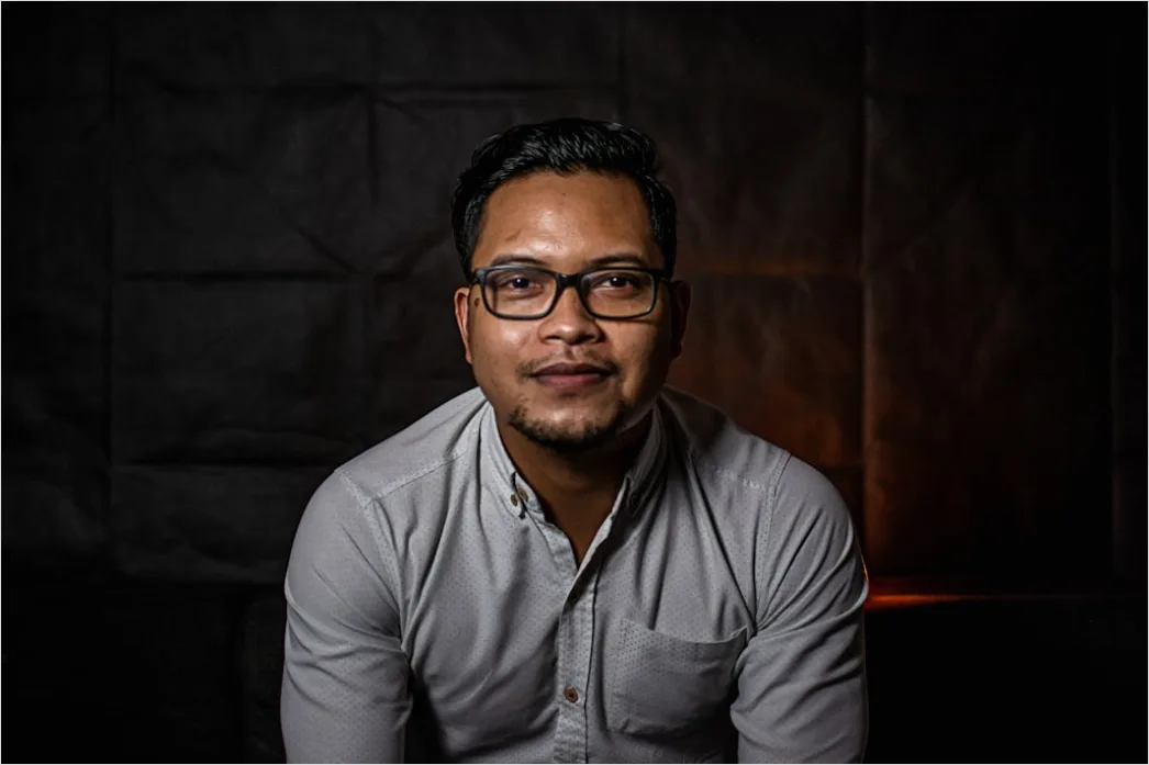 Detail Man Portrait Creative Professional Studio Environment Number 9